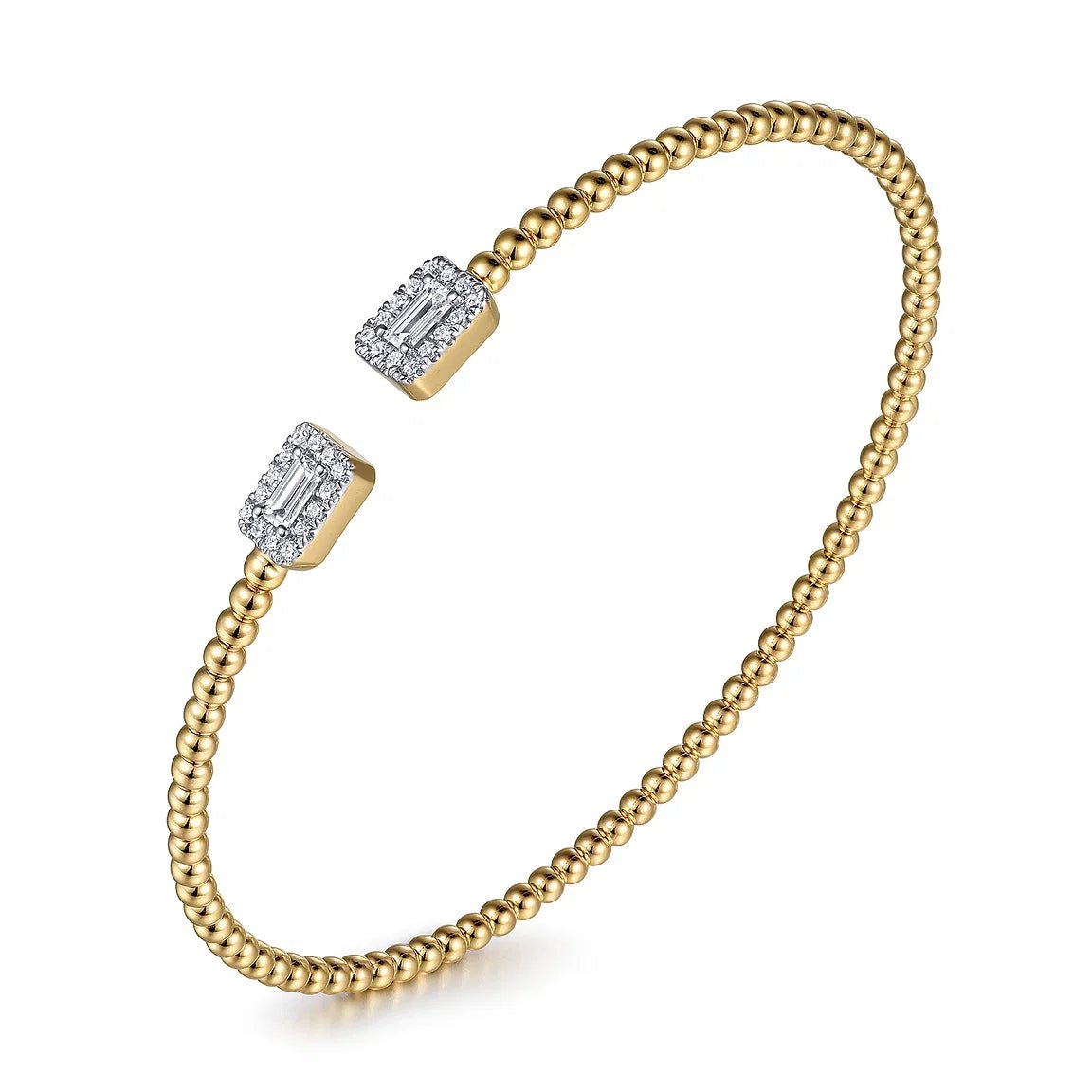 Miss Classy Zircon Bangle - ARTSY SILVER