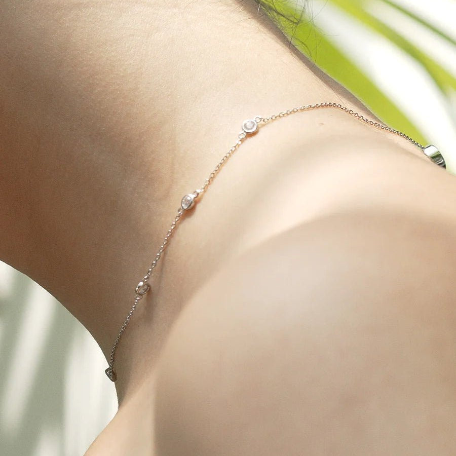 Multi Wearable Necklace - ARTSY SILVER