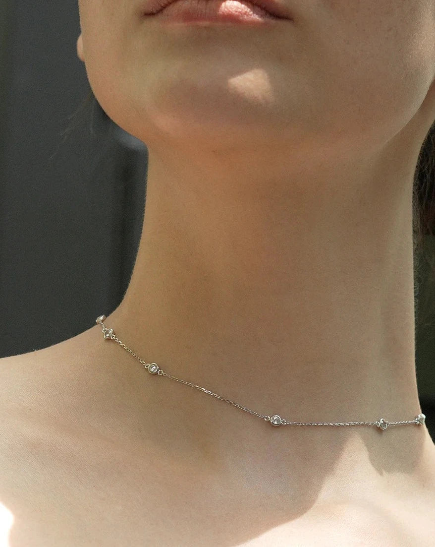 Multi Wearable Necklace - ARTSY SILVER