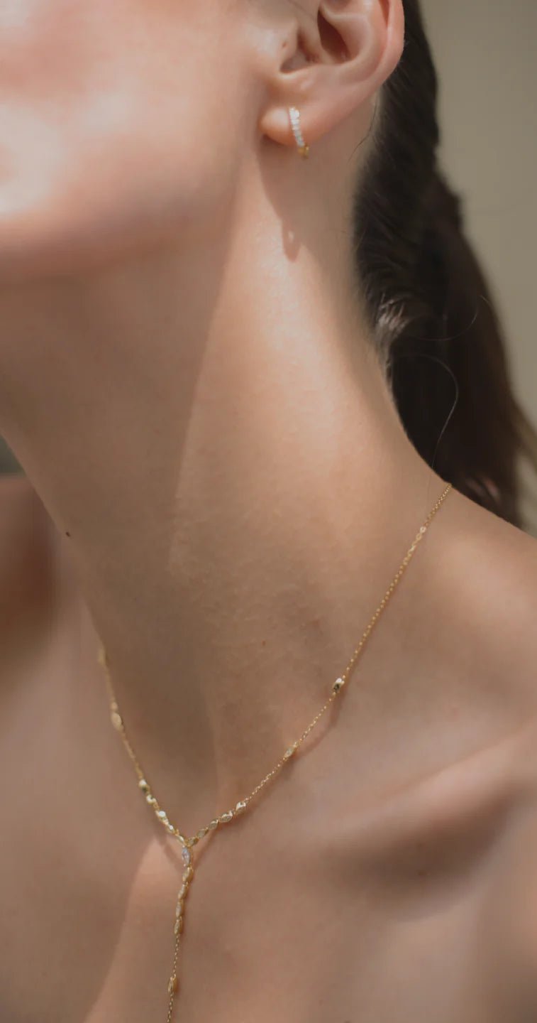 Must Have Gold Plated Lariat Necklace - ARTSY SILVER