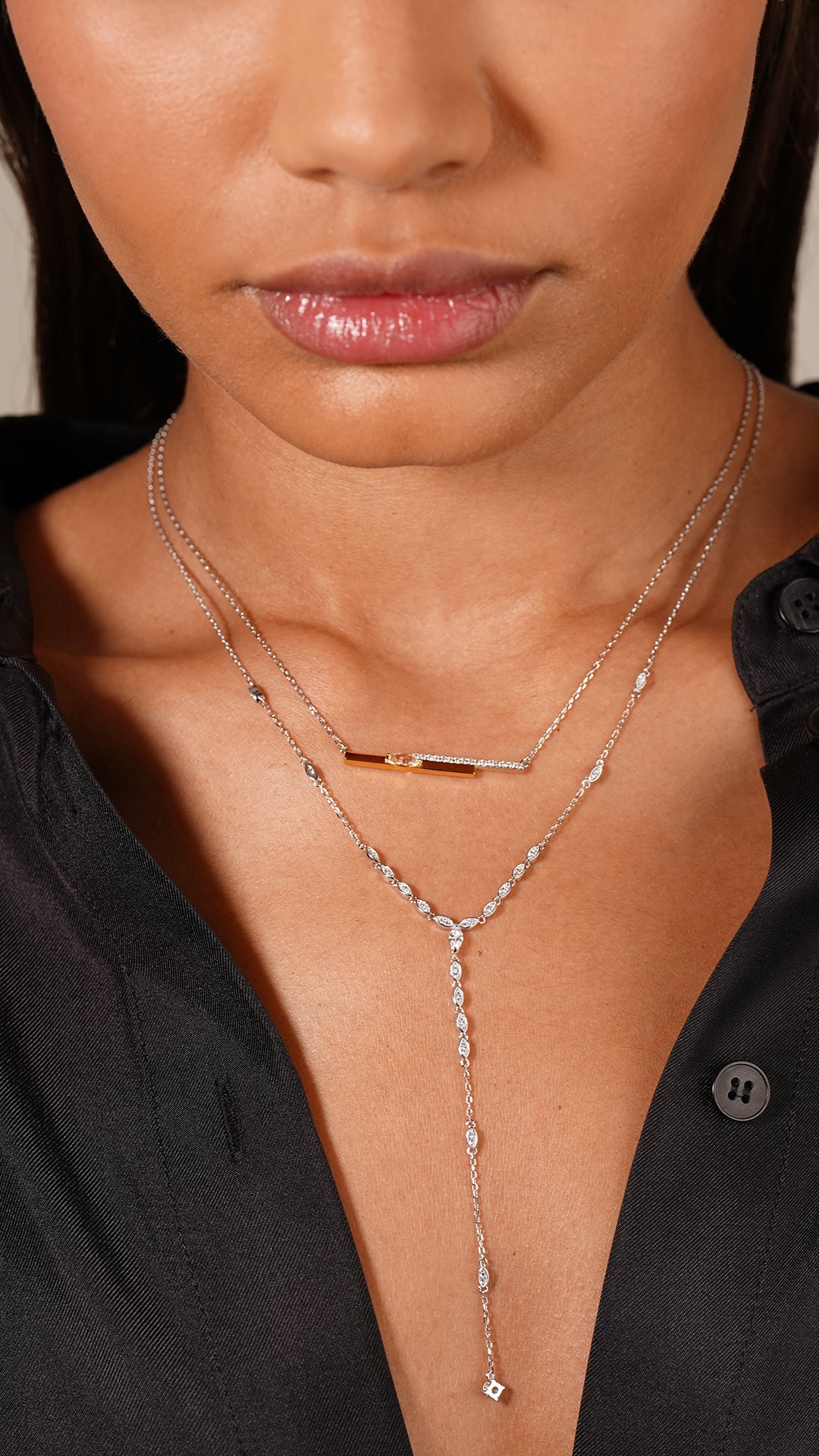 Must Have Silver Lariat Necklace - ARTSY SILVER