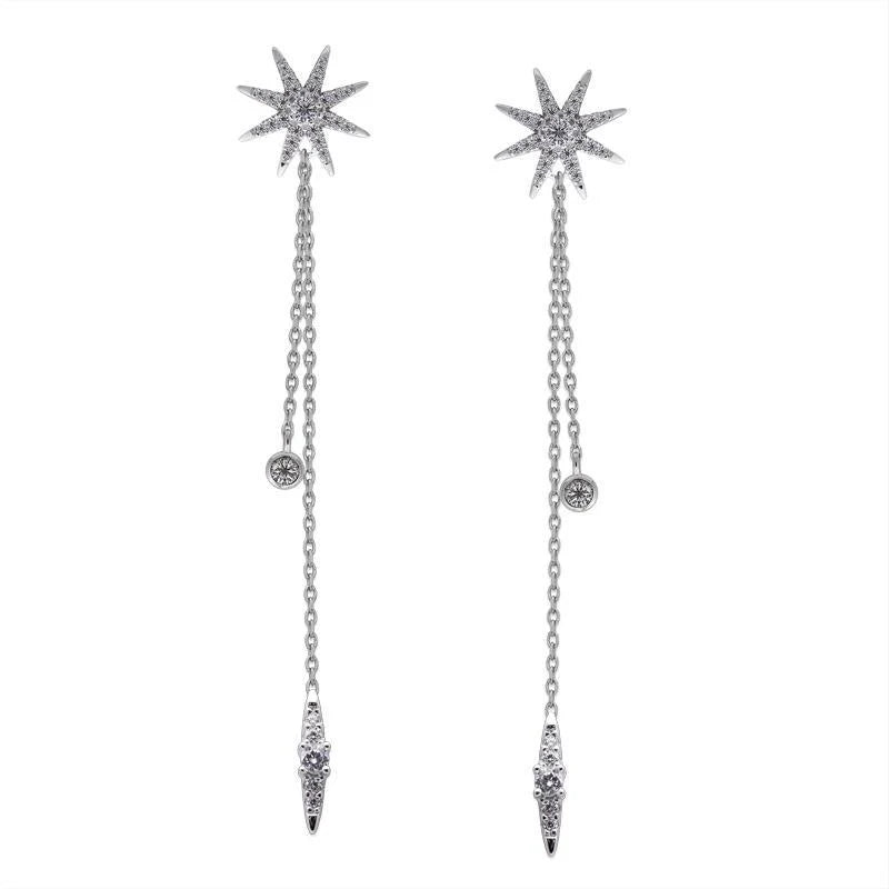 Palazzo Silver Earrings - ARTSY SILVER