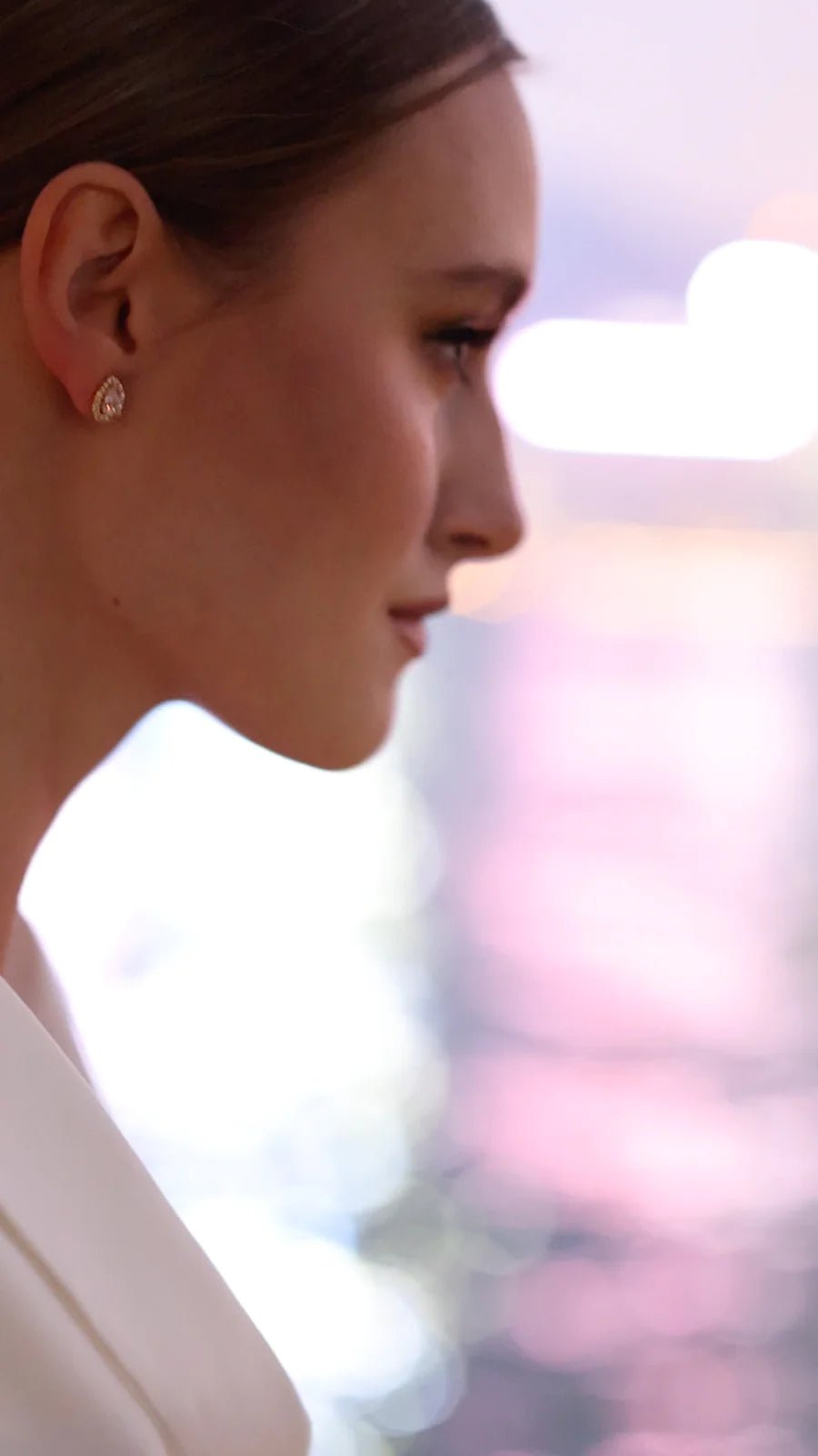 Swan Lake Gold Plated Earrings - ARTSY SILVER
