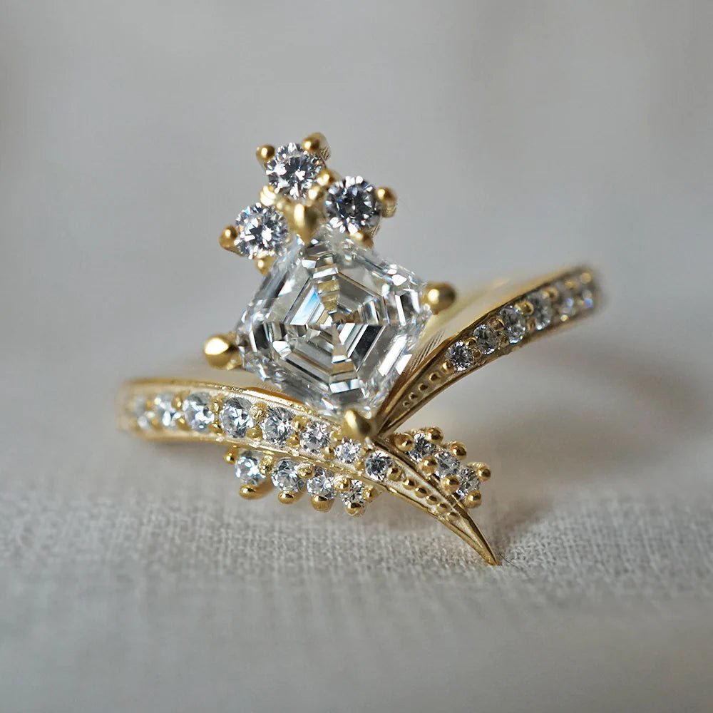 Princess Charm Ring - ARTSY SILVER