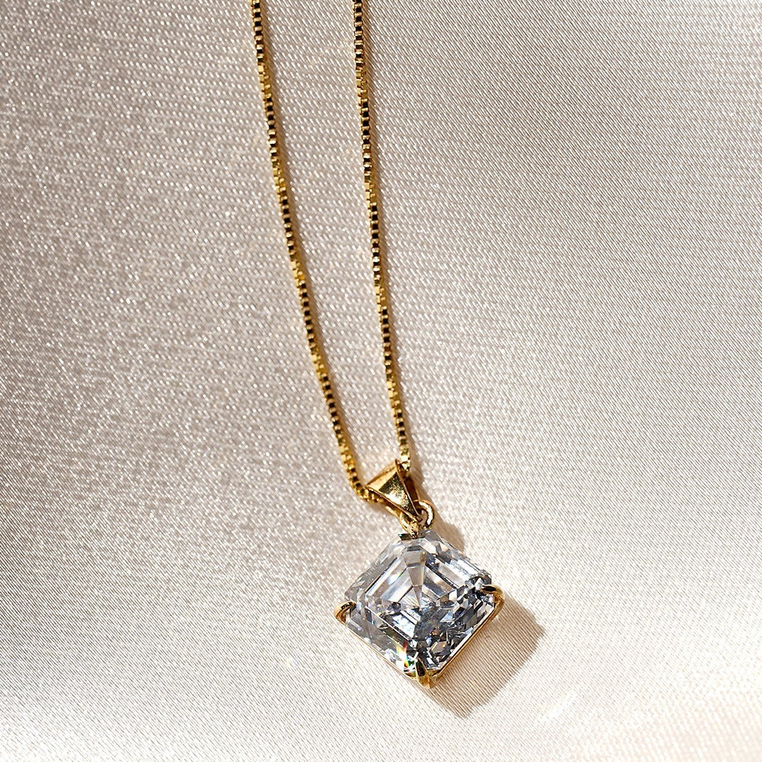 Princess Gold Plating Necklace - ARTSY SILVER