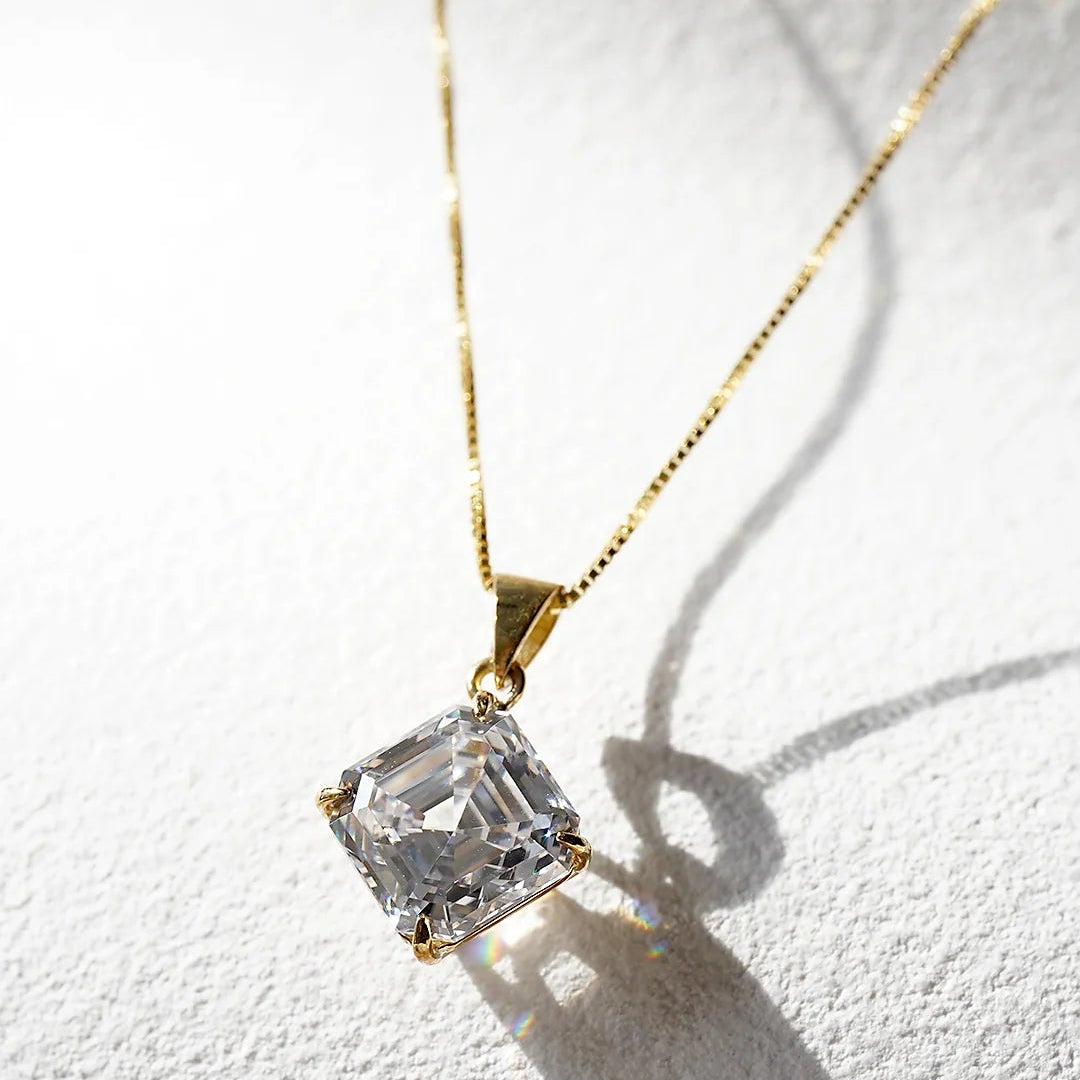 Princess Gold Plating Necklace - ARTSY SILVER