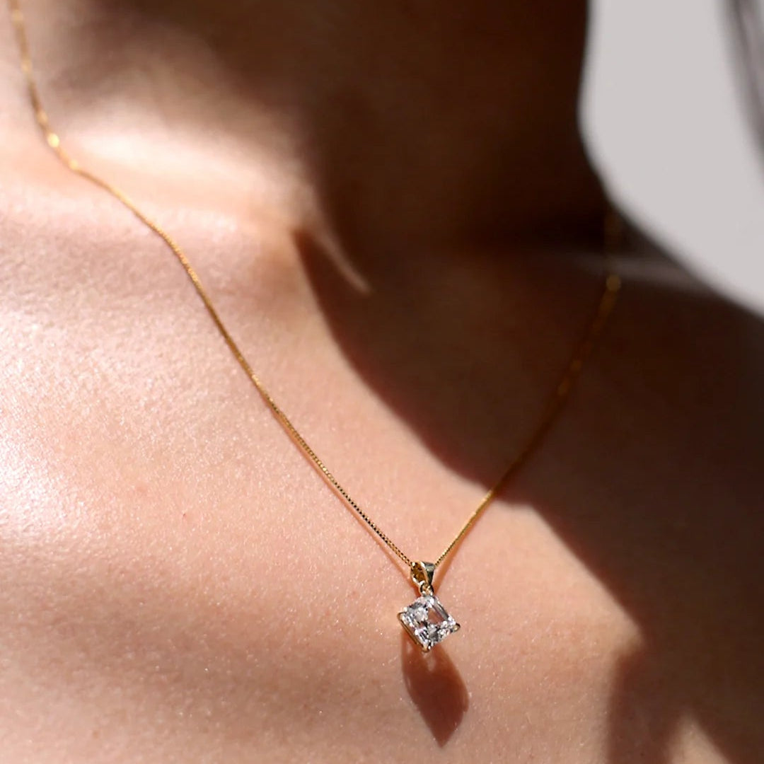 Princess Gold Plating Necklace - ARTSY SILVER