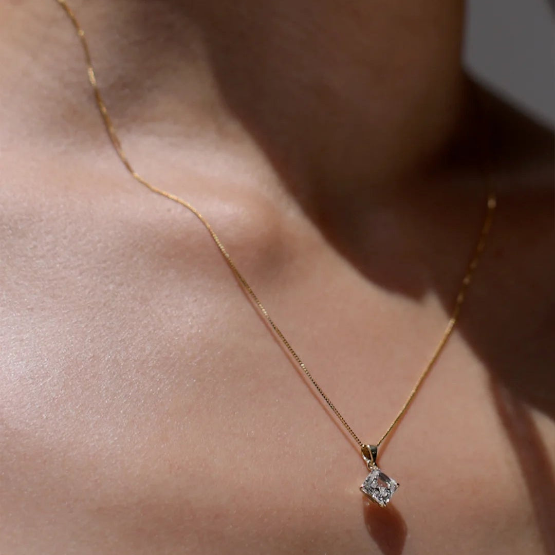 Princess Gold Plating Necklace - ARTSY SILVER