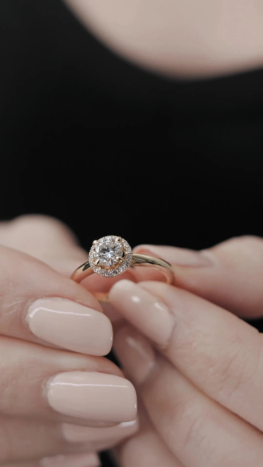 Promise Fancy Zircon Stone Gold Plated Ring - ARTSY SILVER