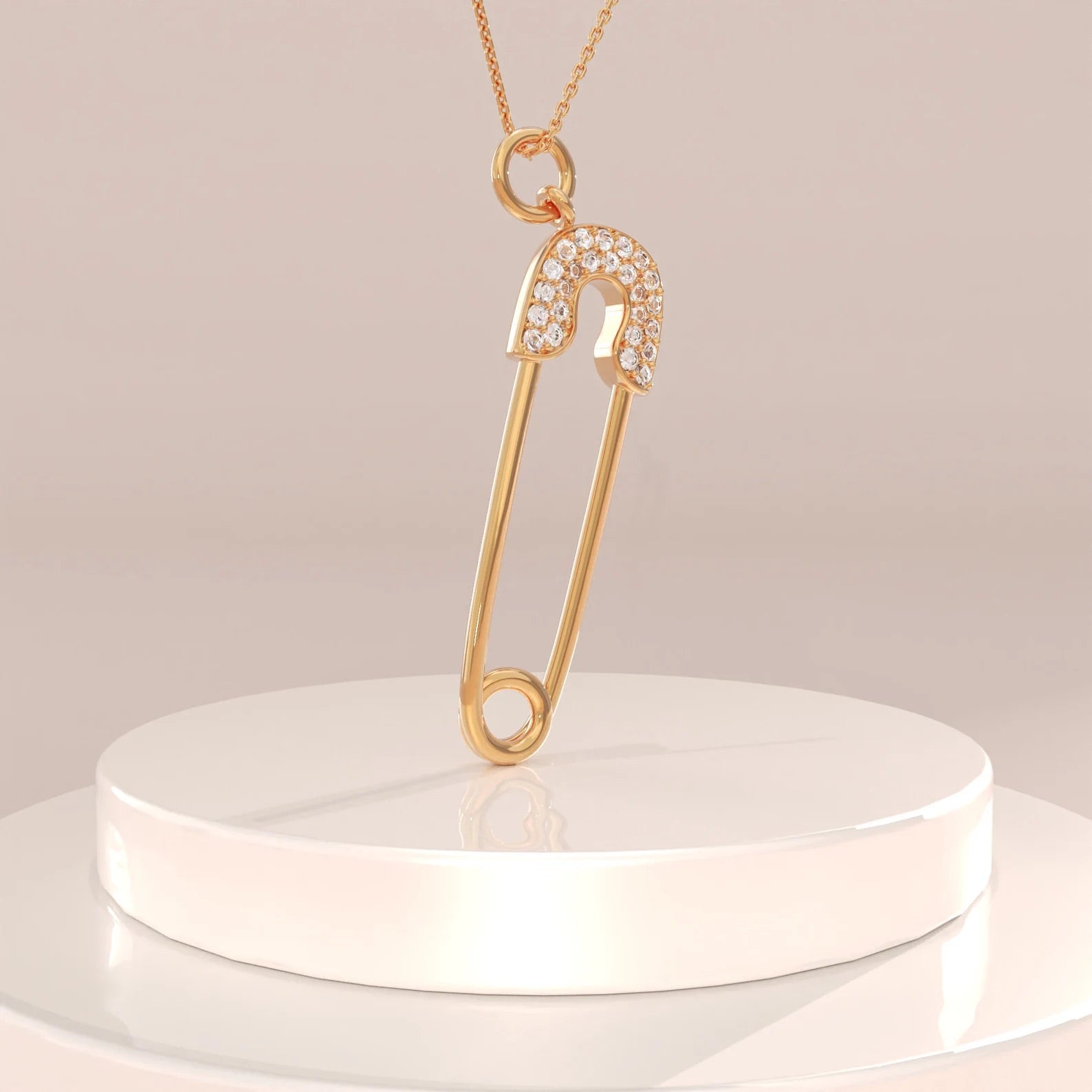 Safety Pen Necklace - ARTSY SILVER