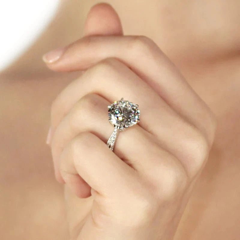 She Said Yes Zircon Ring - ARTSY SILVER
