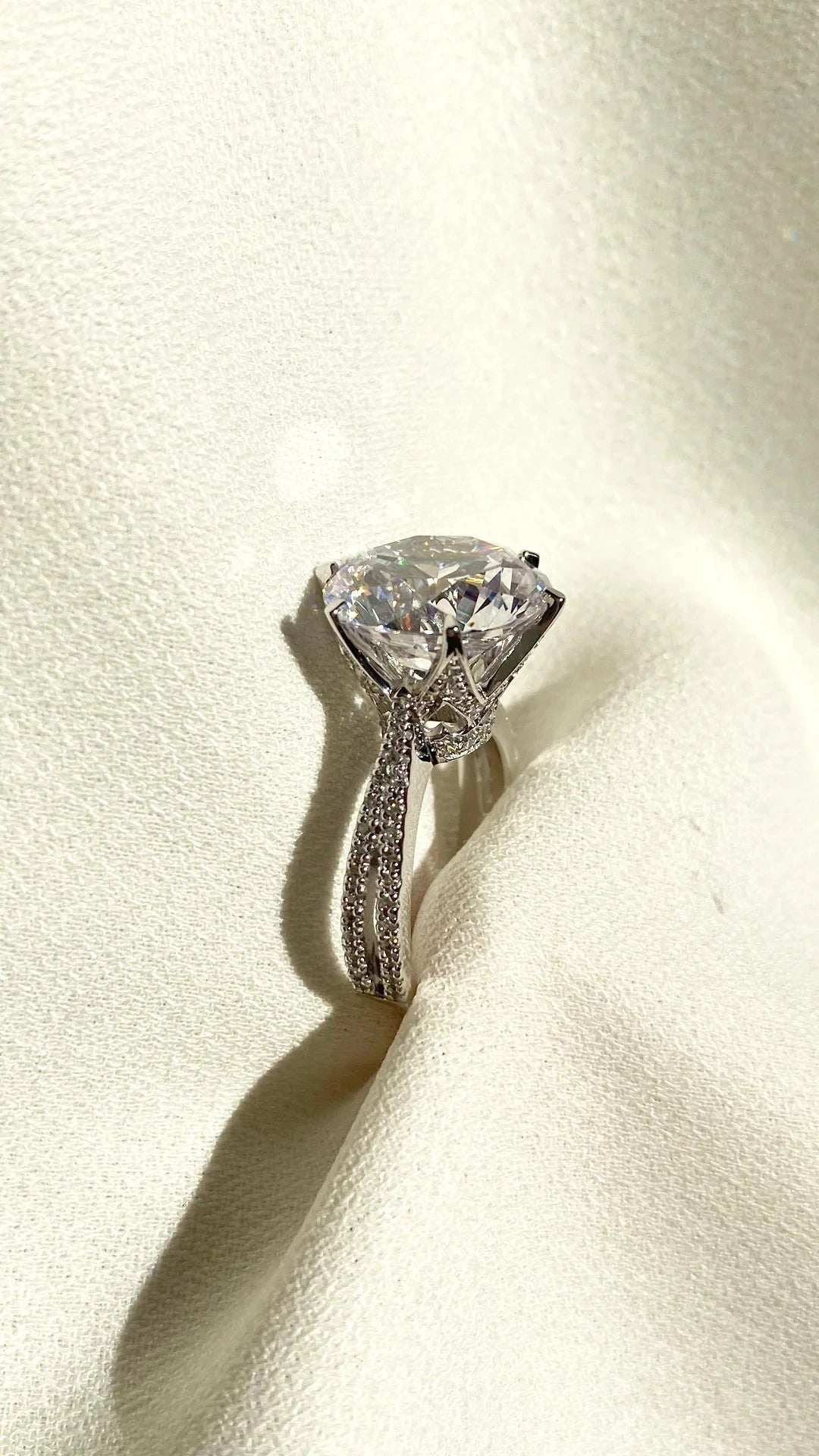 She Said Yes Zircon Ring - ARTSY SILVER