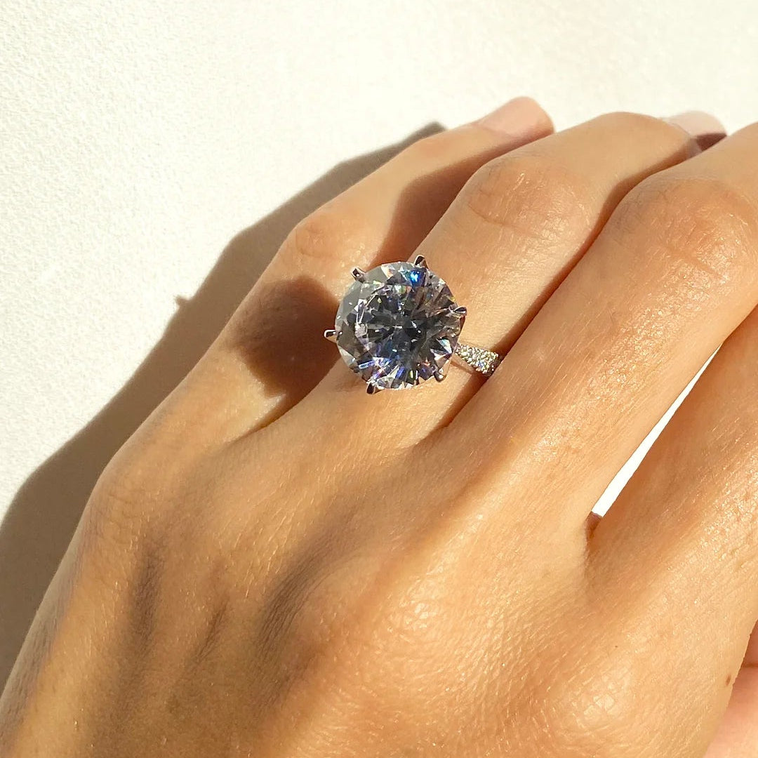 She Said Yes Zircon Ring - ARTSY SILVER