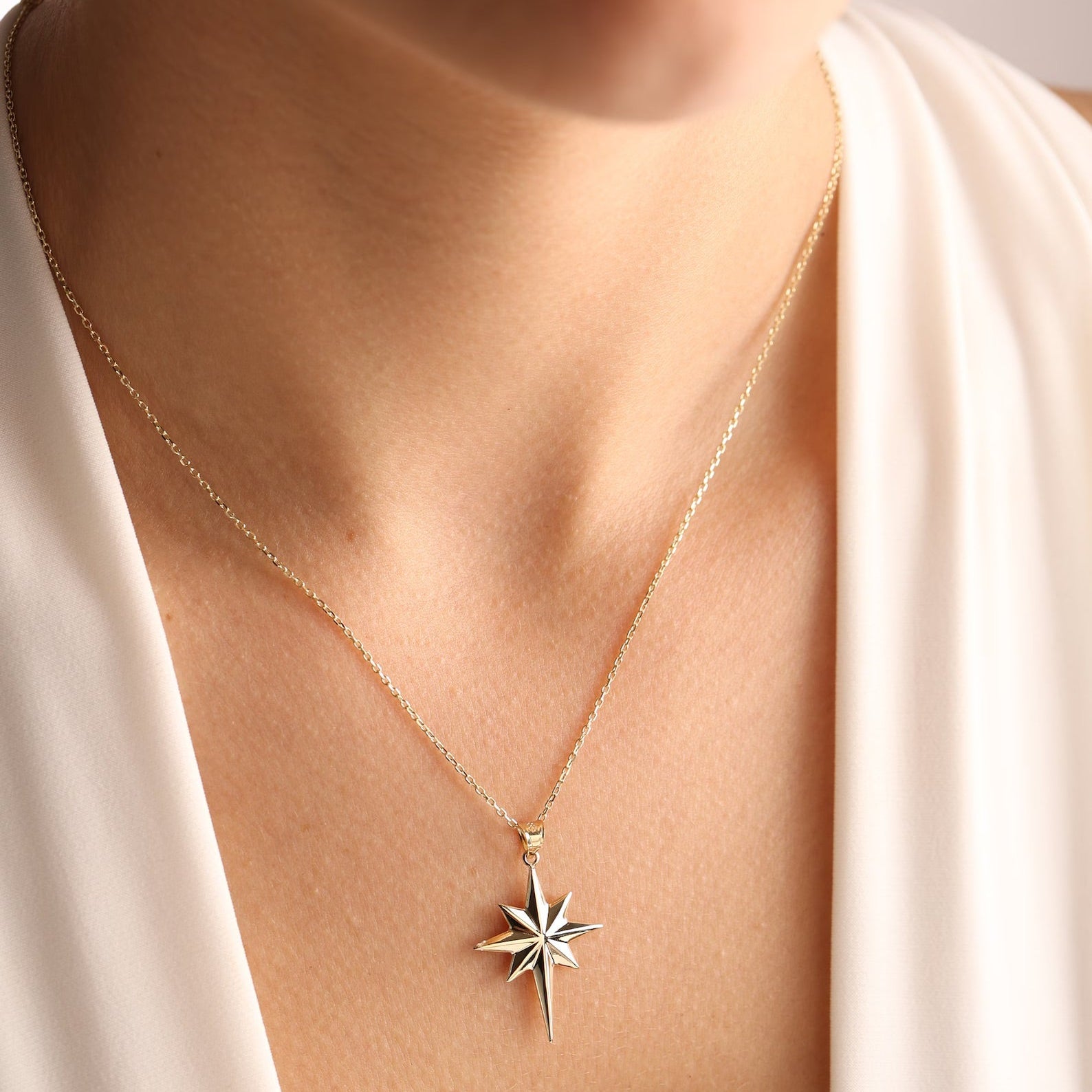 Star Girl Necklace - ARTSY SILVER