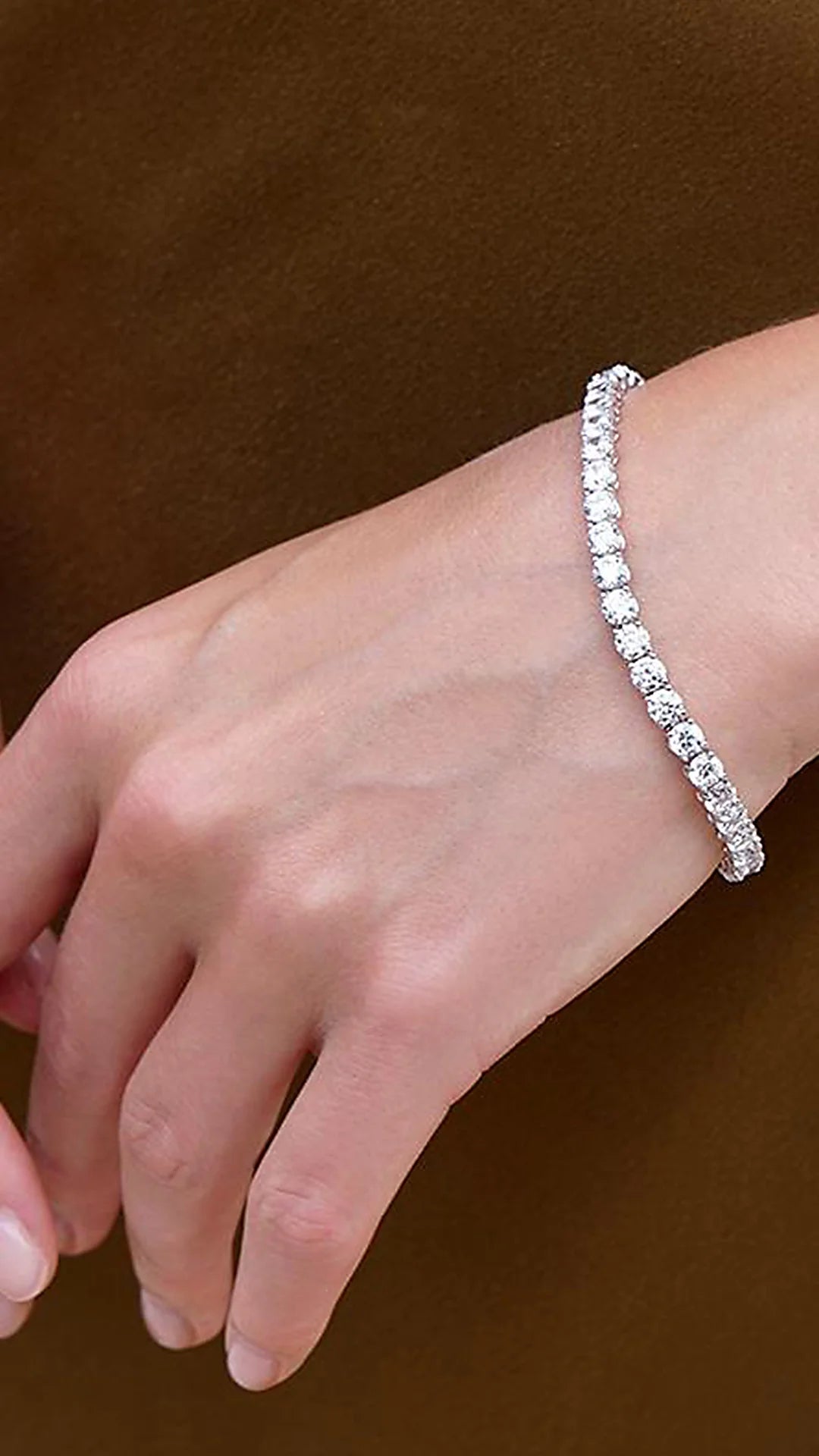 5mm Tennis Bracelet Silver - ARTSY SILVER