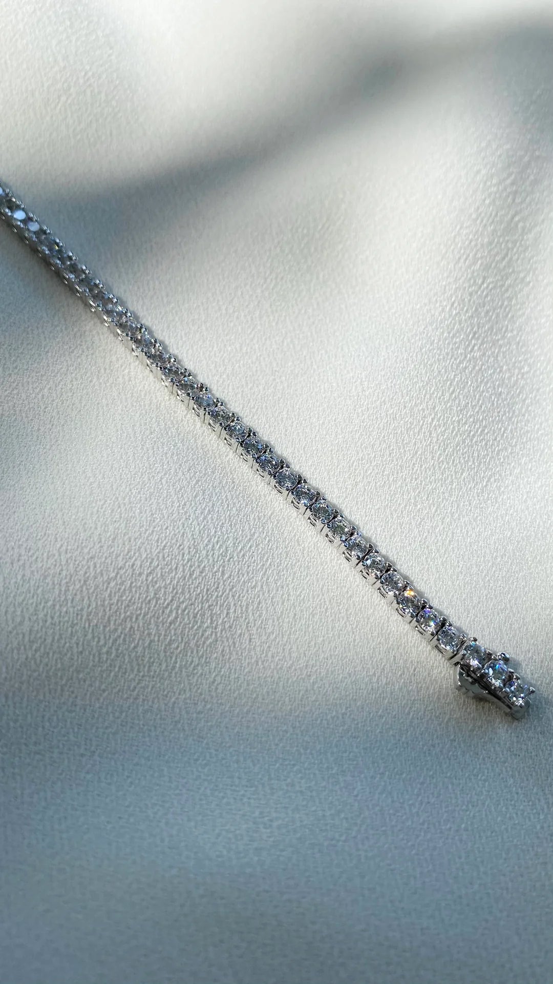 3mm Tennis Bracelet Silver - ARTSY SILVER