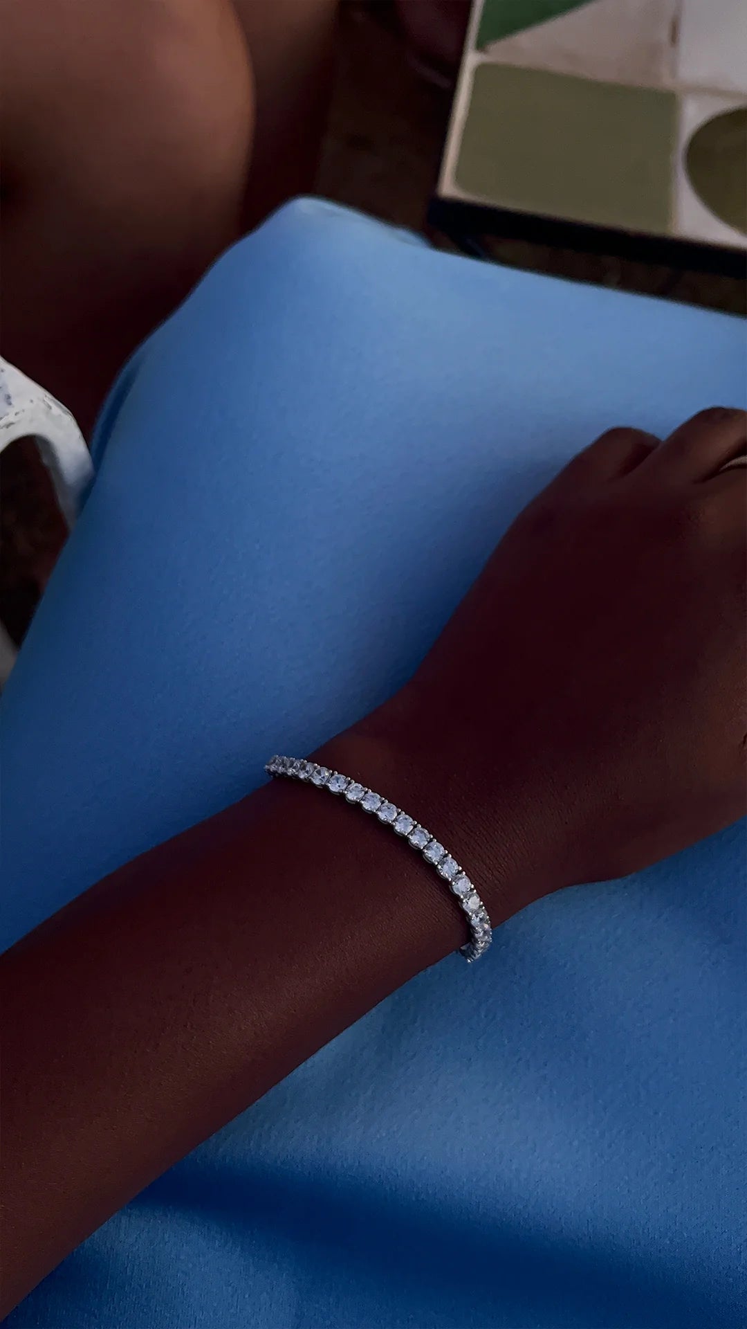 5mm Tennis Bracelet Silver - ARTSY SILVER