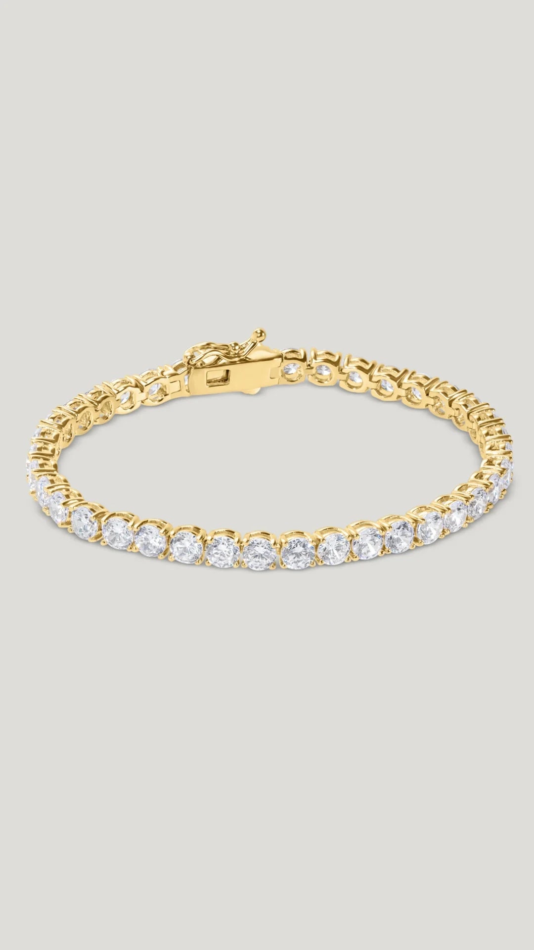 5mm Tennis Bracelet Silver - ARTSY SILVER