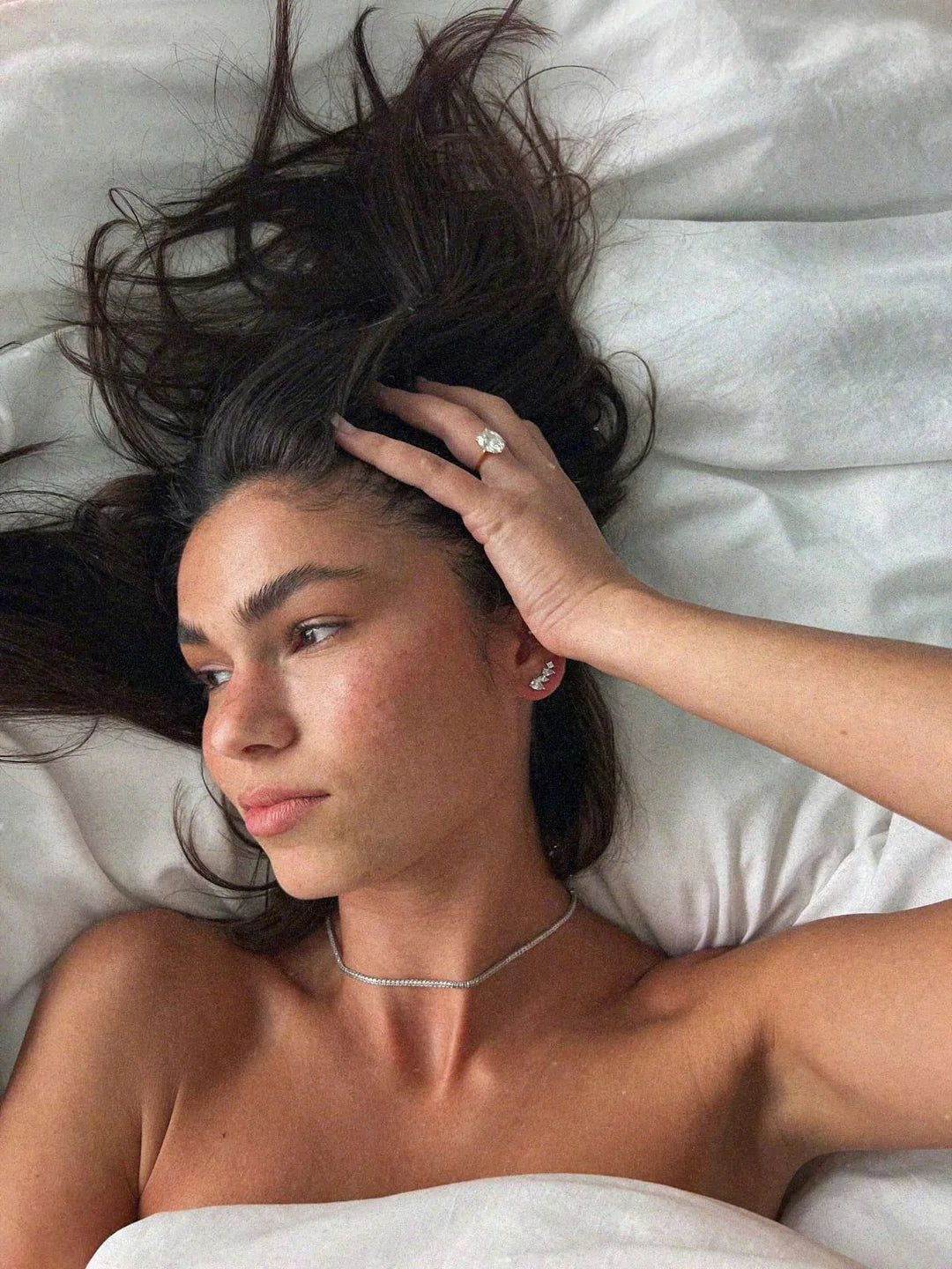 Tennis Choker 3mm - ARTSY SILVER