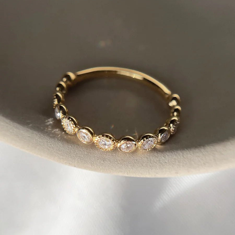 Tennis Ring - ARTSY SILVER