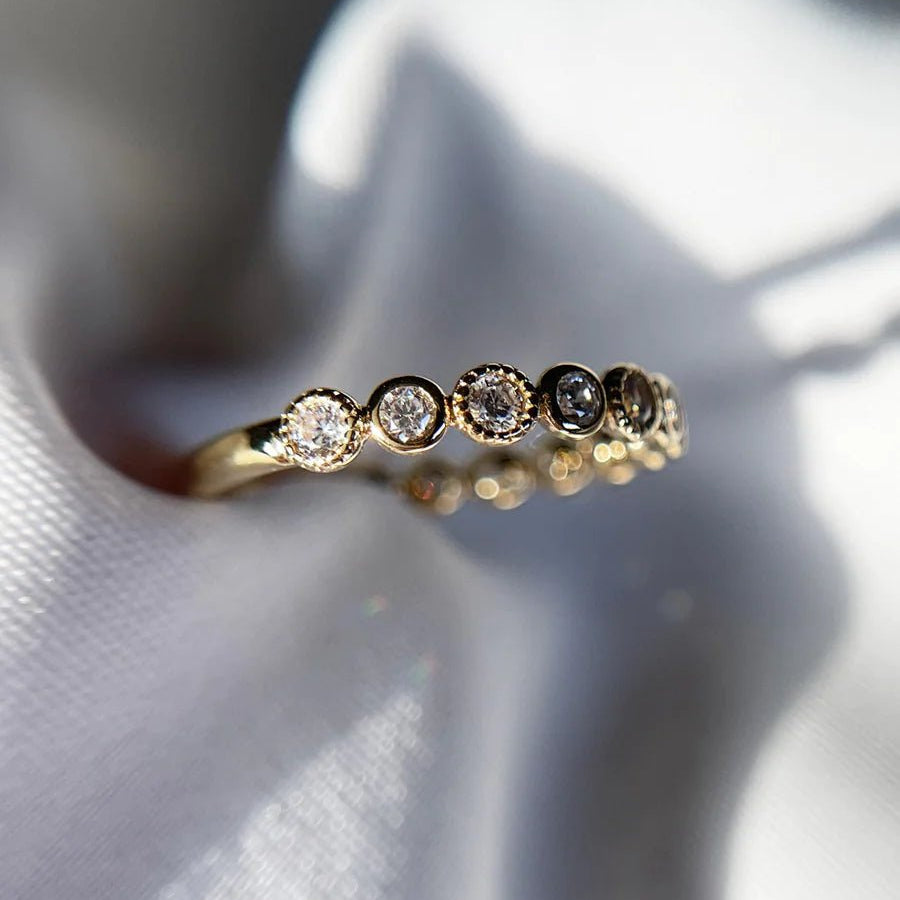 Tennis Ring - ARTSY SILVER