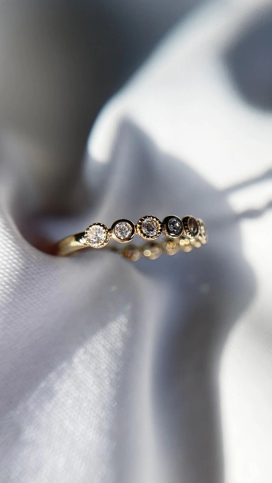 Tennis Ring - ARTSY SILVER