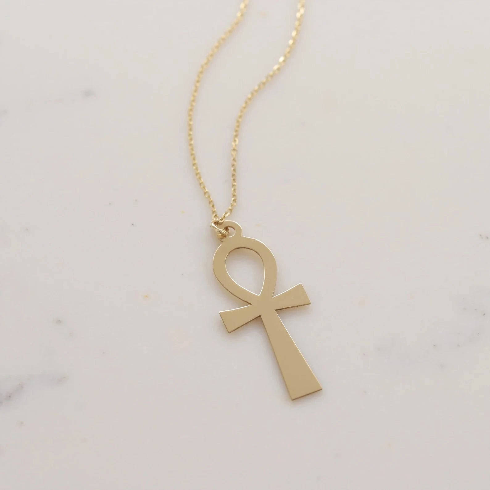 The Good Luck Ankh Necklace - ARTSY SILVER
