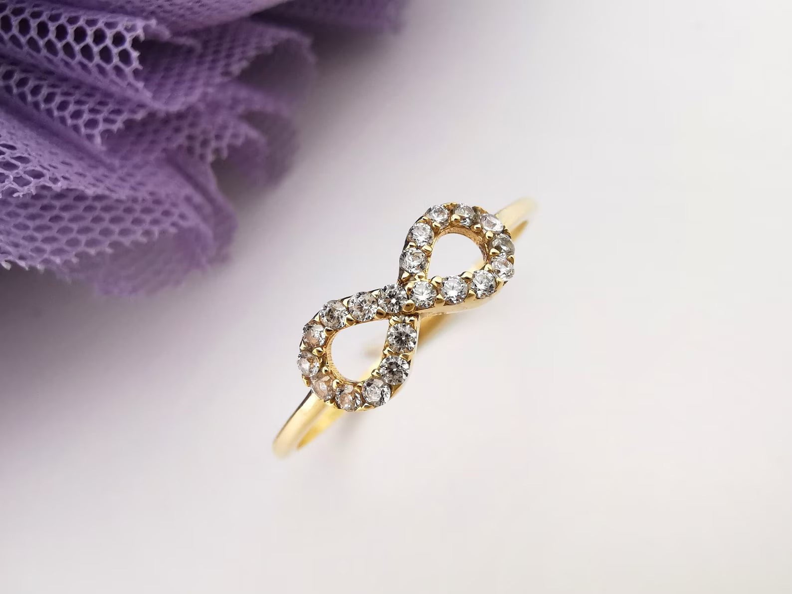 Time To Infinity Wedding Band - ARTSY SILVER