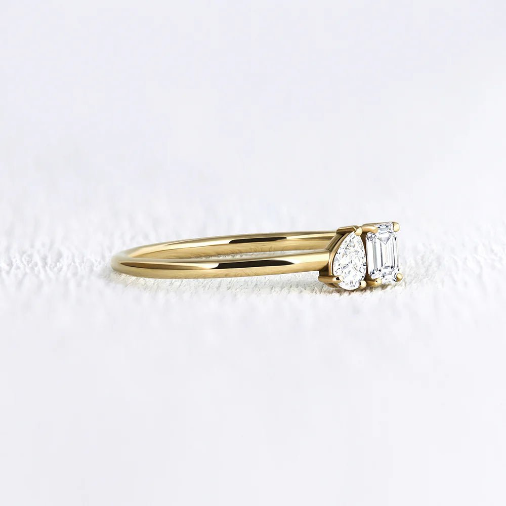 Toi Moi Promise Ring - ARTSY SILVER