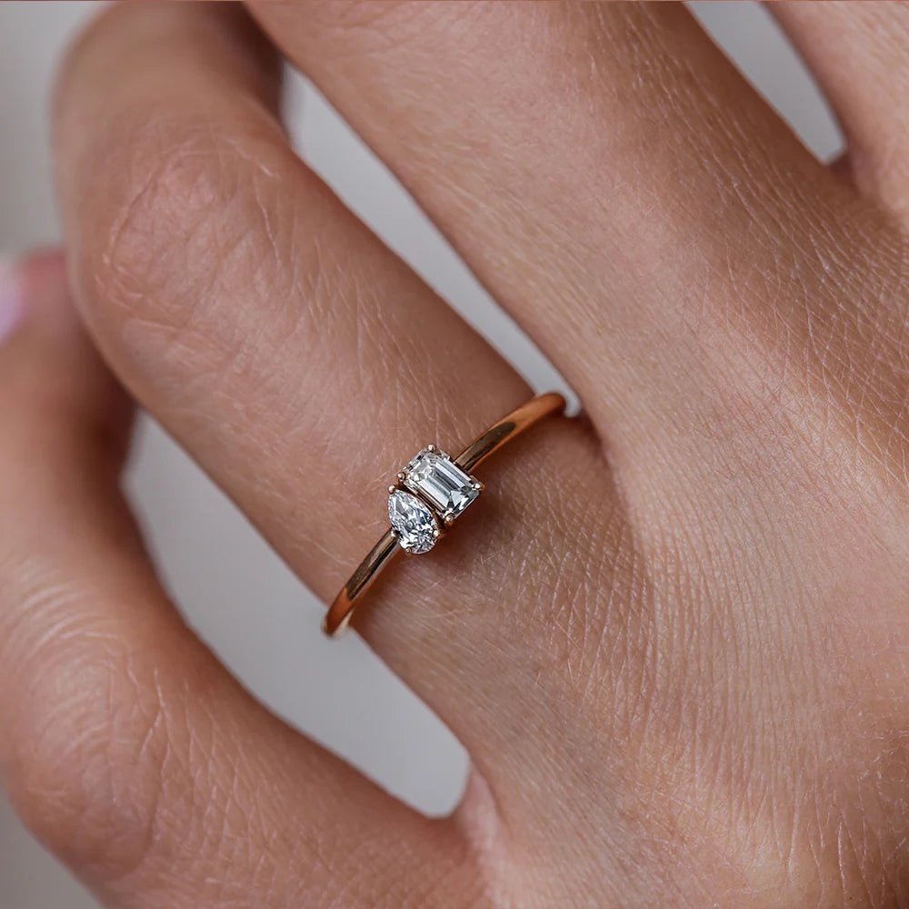 Toi Moi Promise Ring - ARTSY SILVER