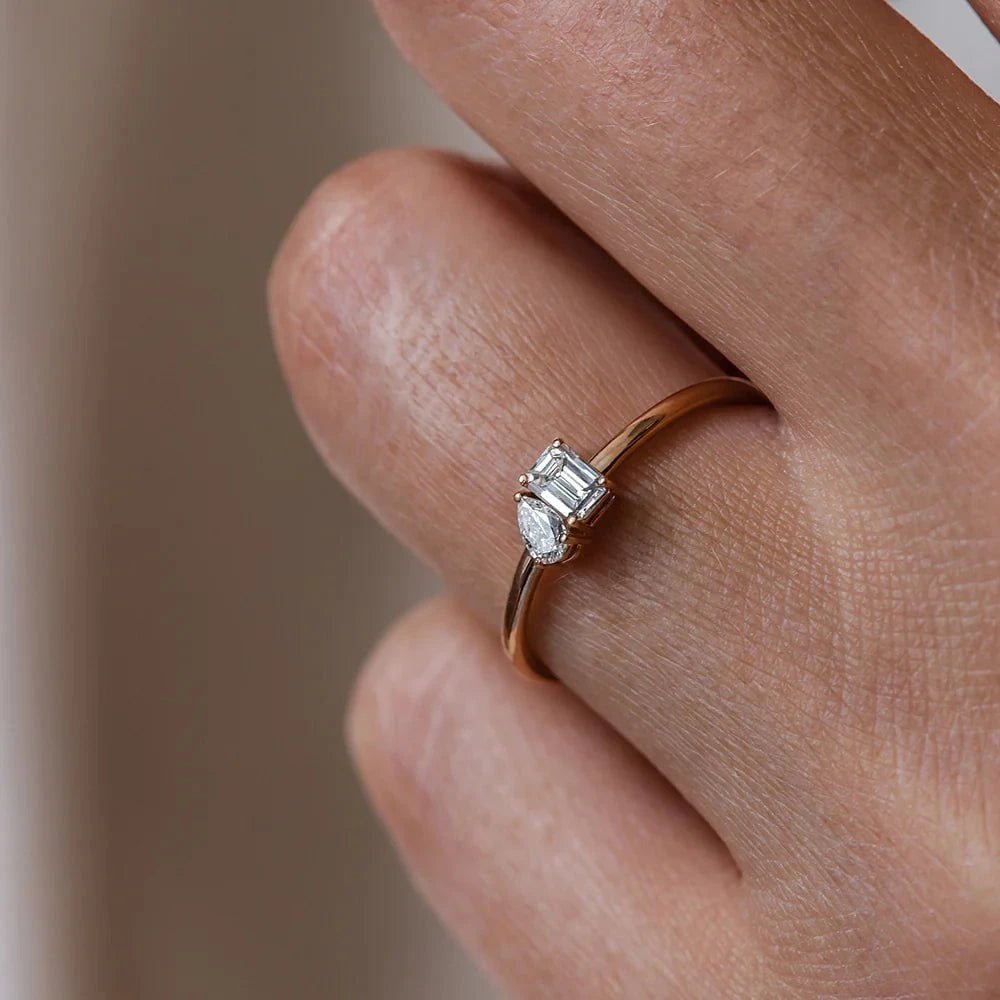 Toi Moi Promise Ring - ARTSY SILVER