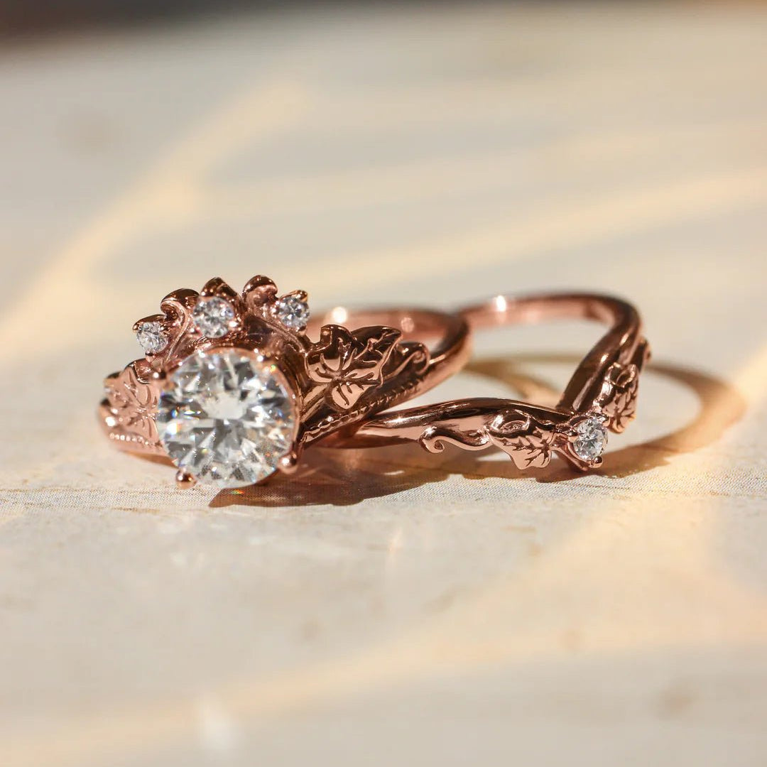 Victorian Art 2 Set Ring - ARTSY SILVER