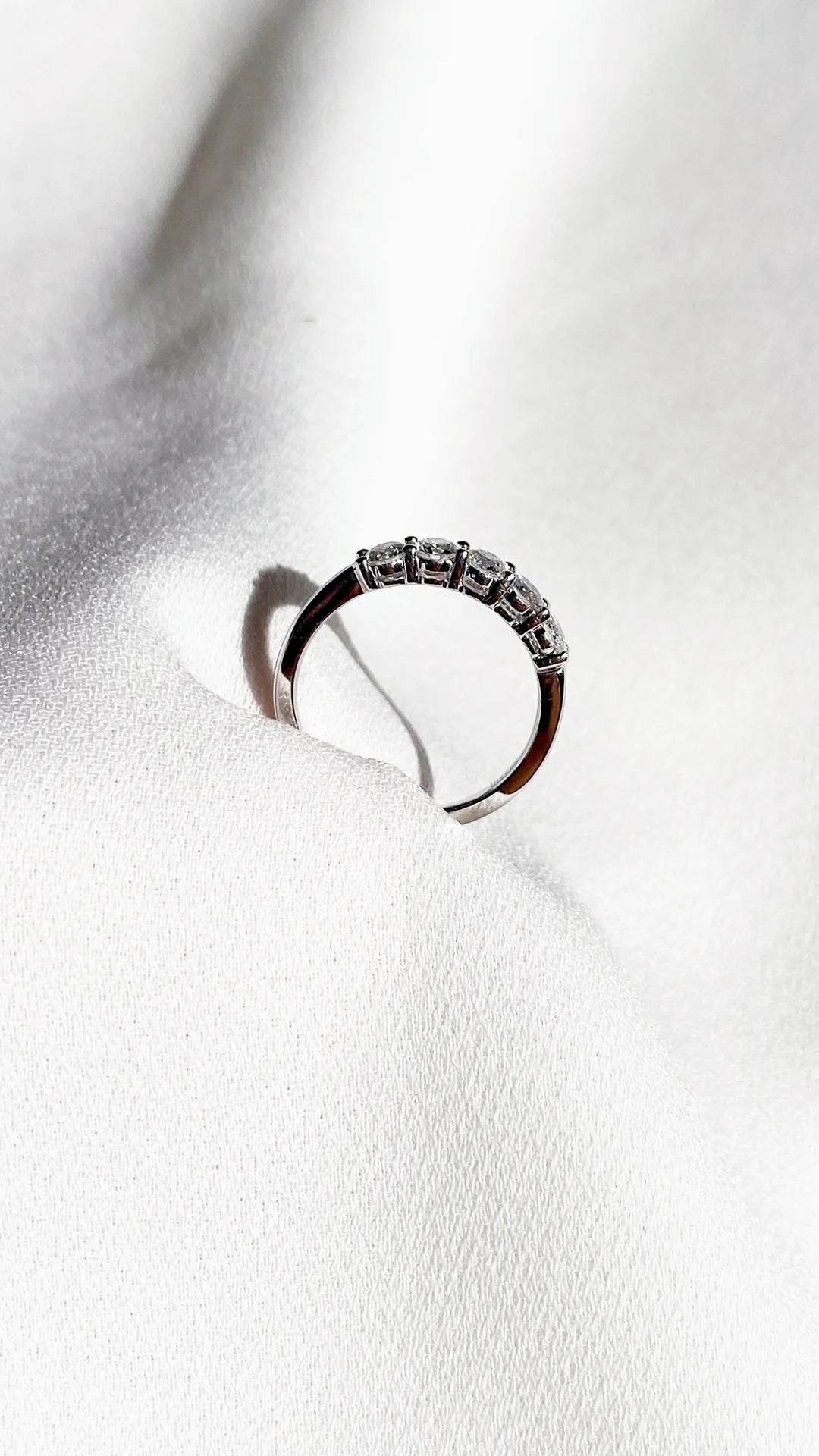 Infinity & Beyond Zircon Band - ARTSY SILVER