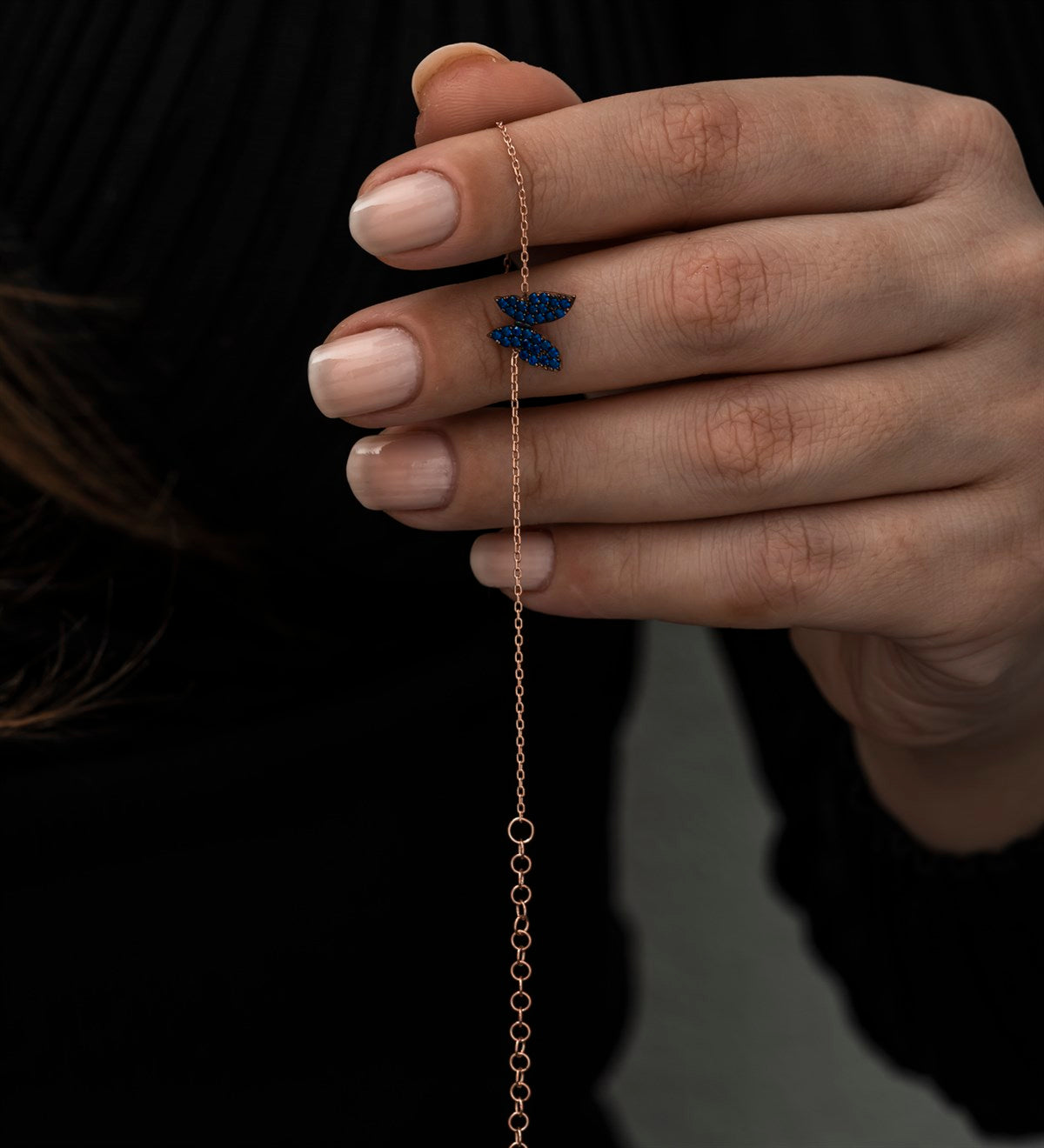 Blue Butterfly Bracelet