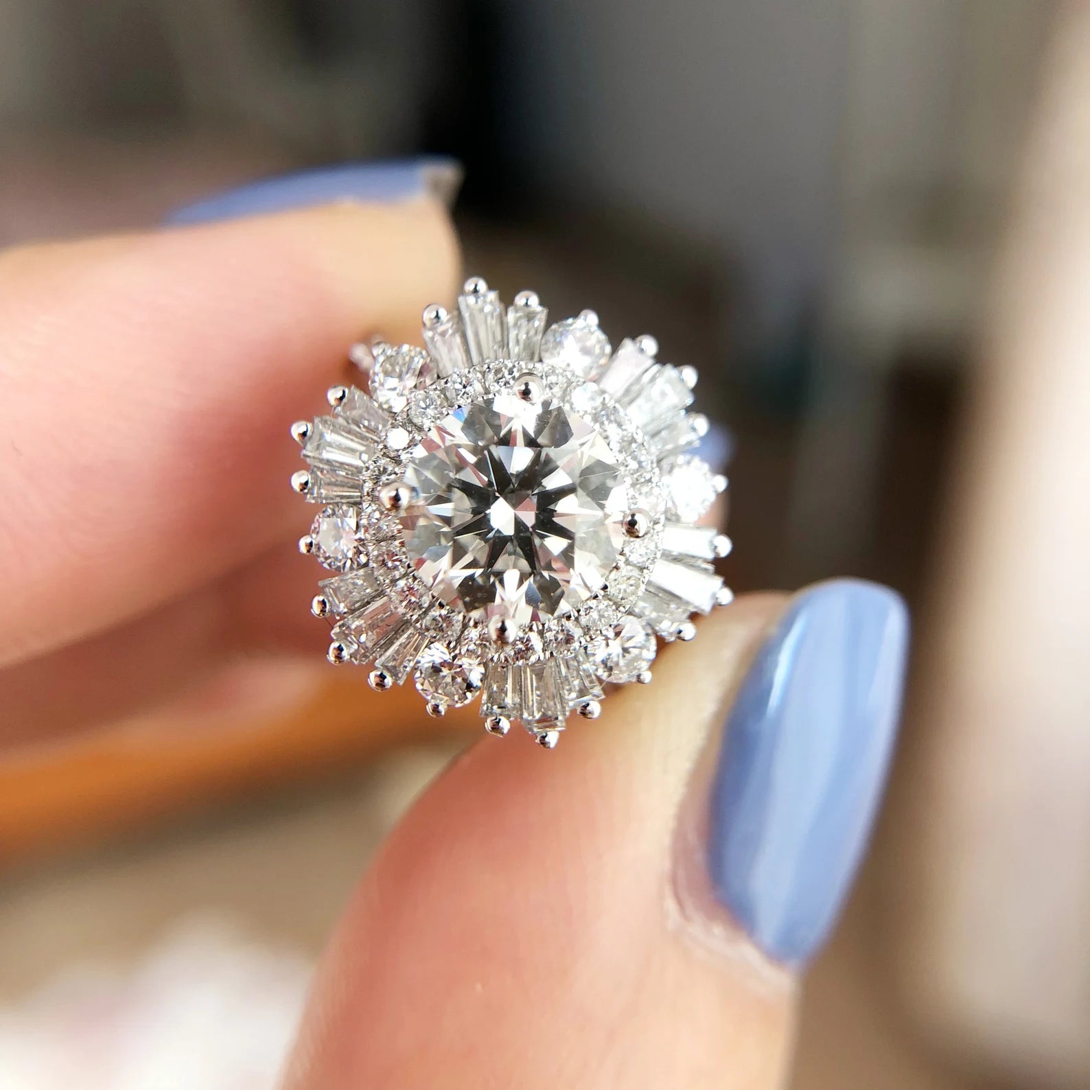 Moissanite Ring