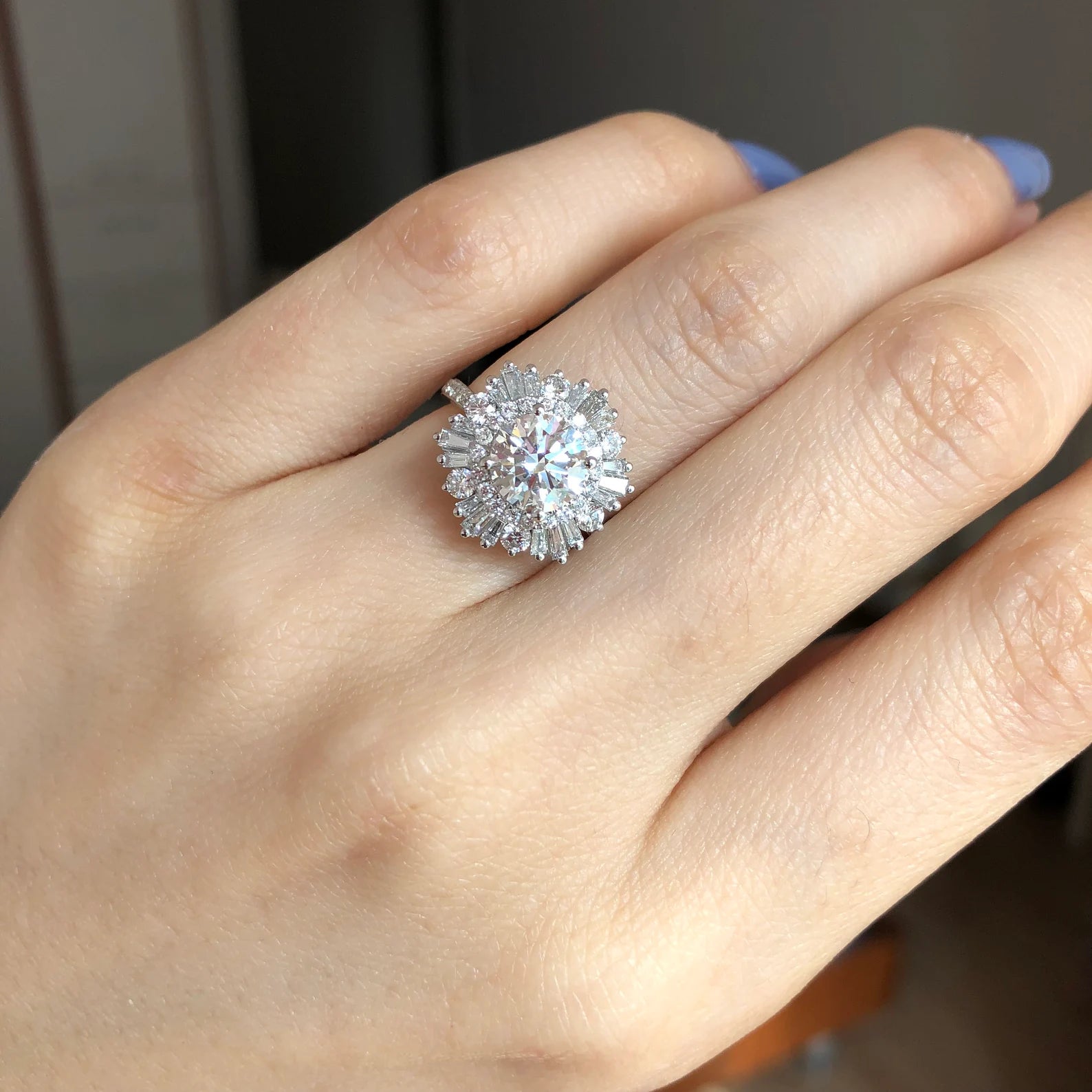 Moissanite Ring
