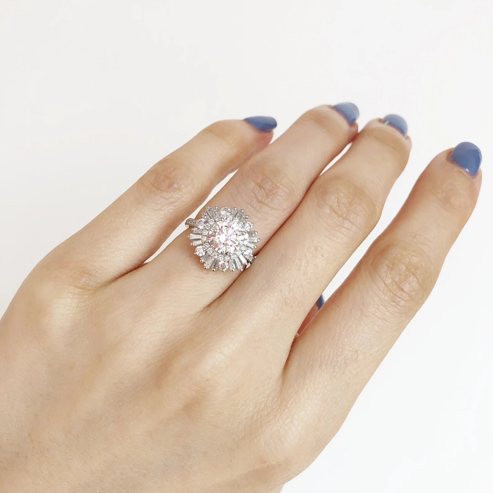 Moissanite Ring