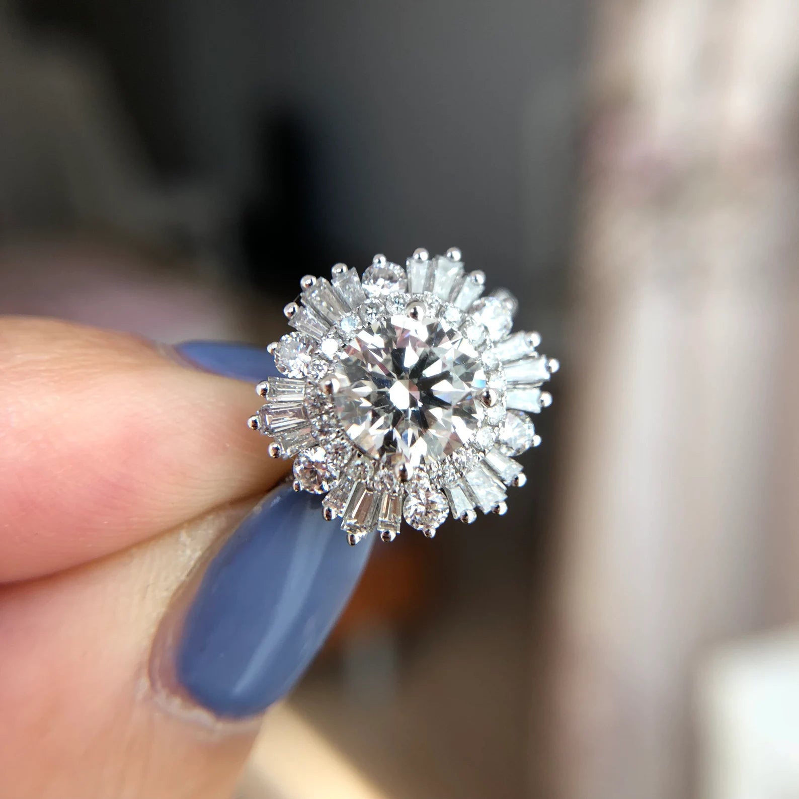 Moissanite Ring