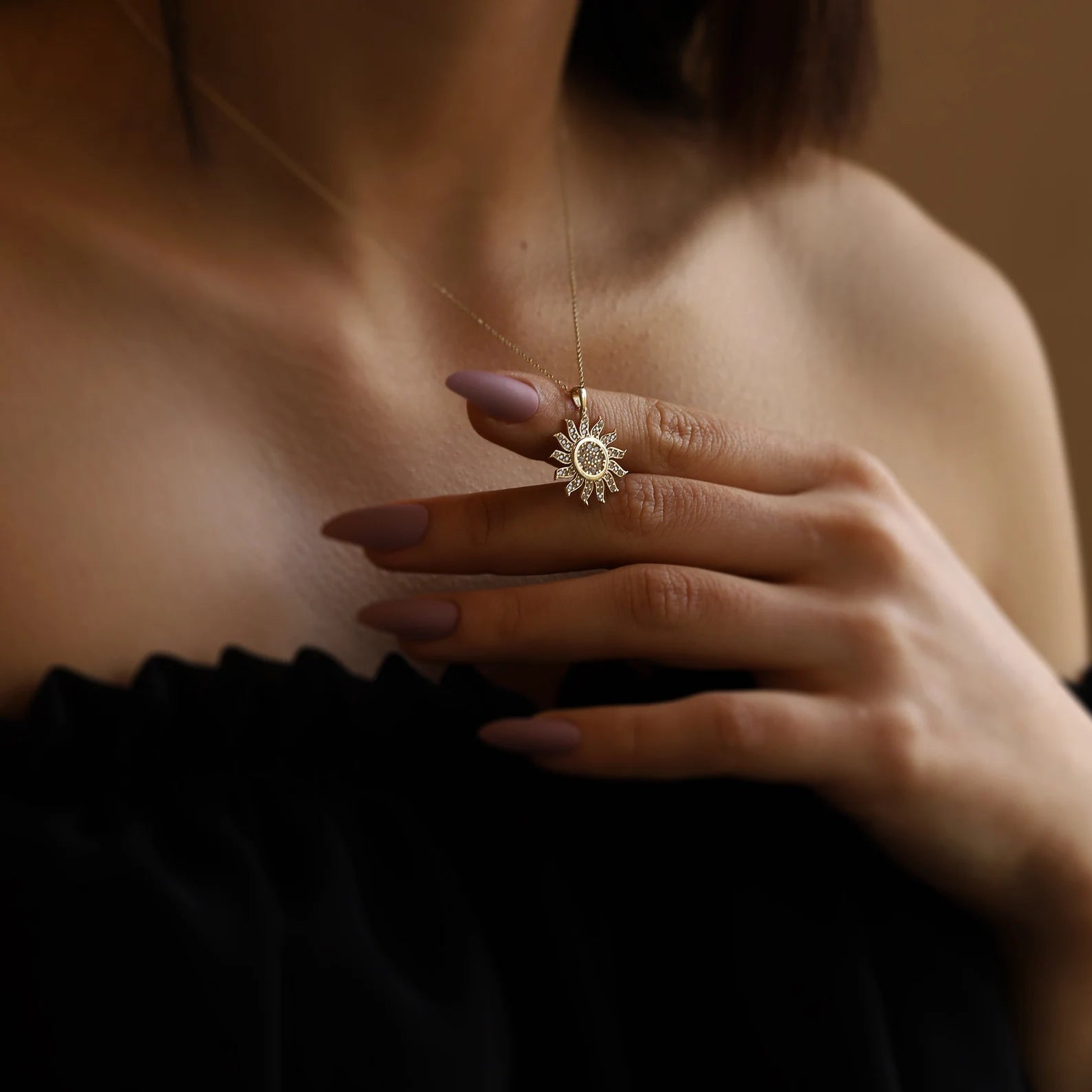 Sun Celestial Necklace - ARTSY SILVER