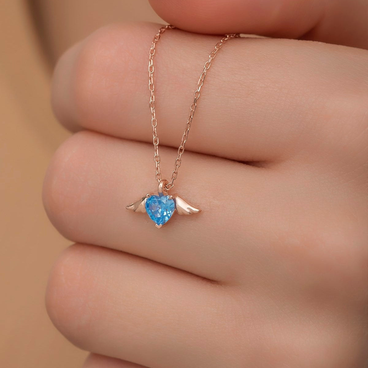 Fly Me To The Moon Heart Necklace - ARTSY SILVER