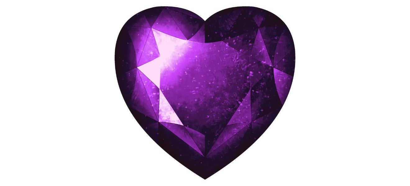 Amethyst - ARTSY SILVER