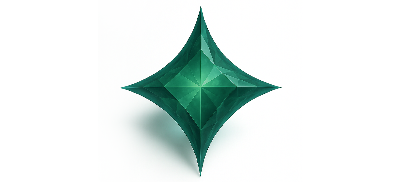 EMERALD - ARTSY SILVER