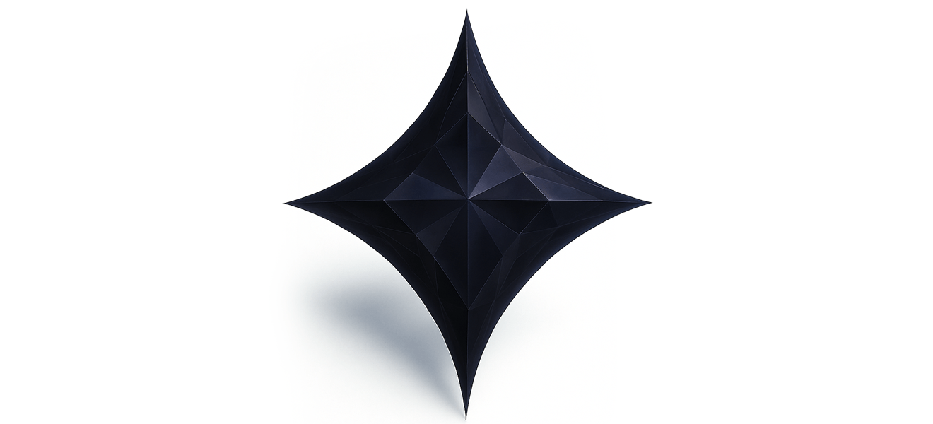 Black Zircon - ARTSY SILVER