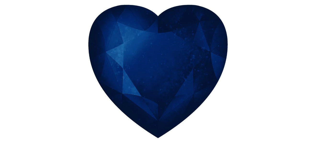 Blue Sapphire - ARTSY SILVER