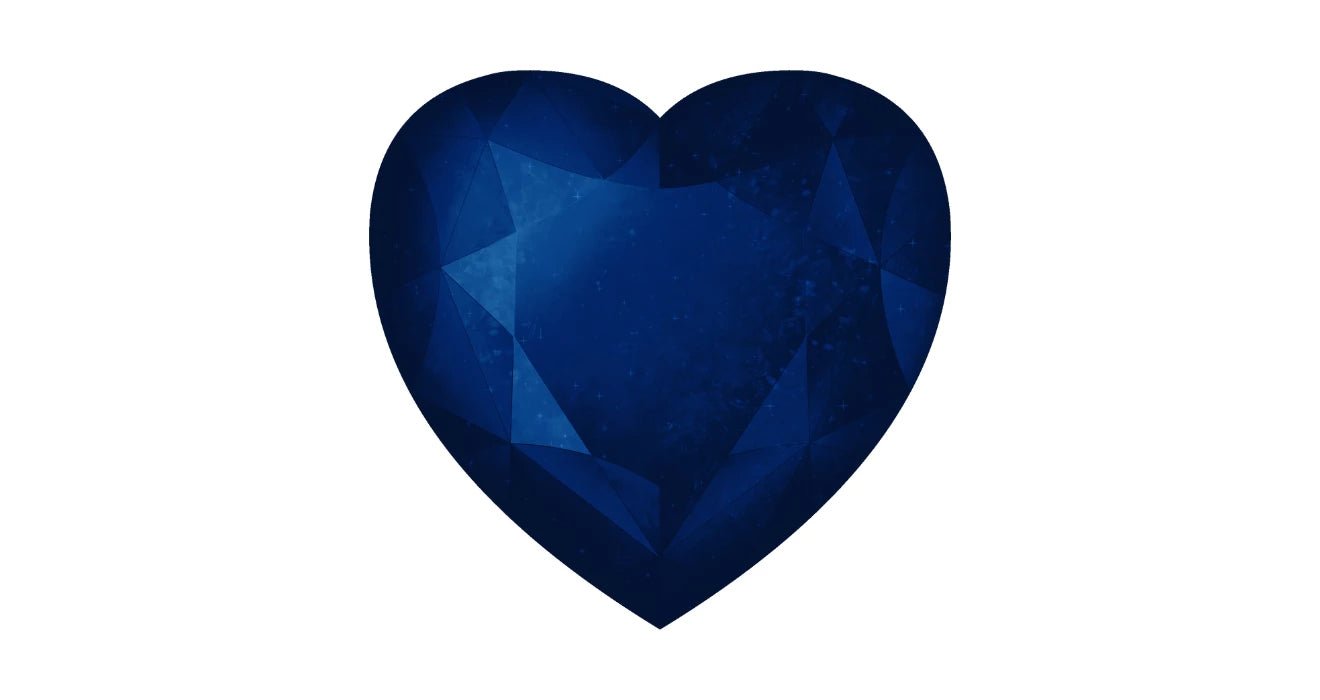 Blue Sapphire - ARTSY SILVER