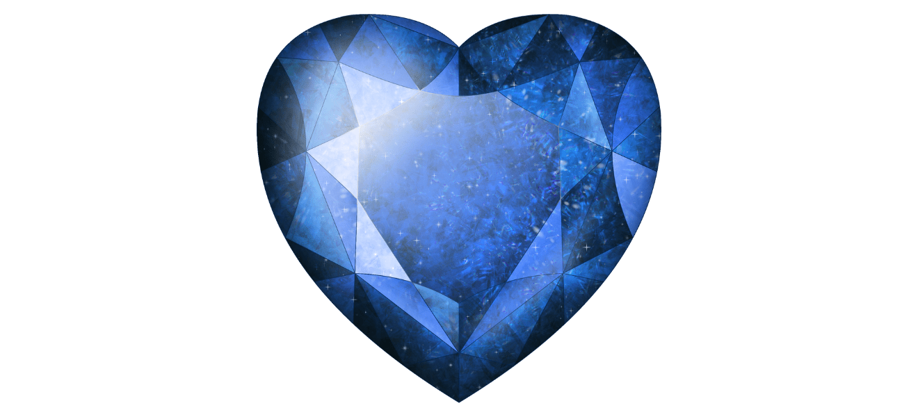 Blue Zircon - ARTSY SILVER