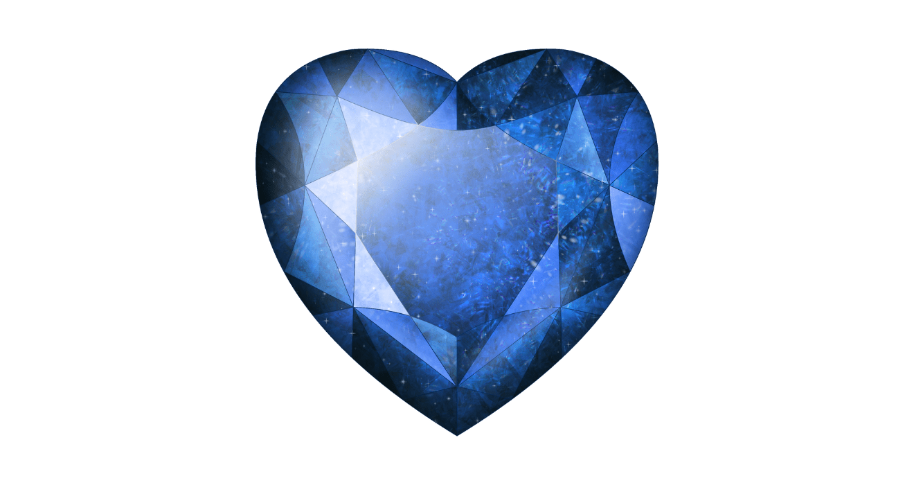 Blue Zircon - ARTSY SILVER