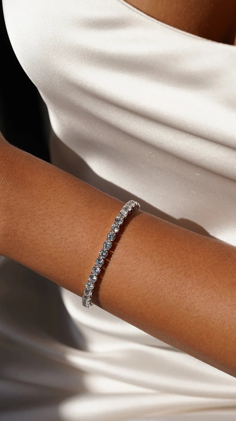 Bridal jewelry - ARTSY SILVER