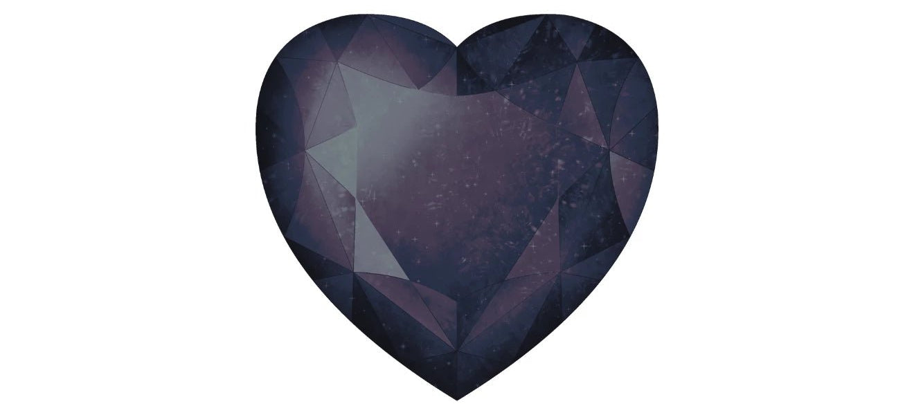 Black Zircon - ARTSY SILVER