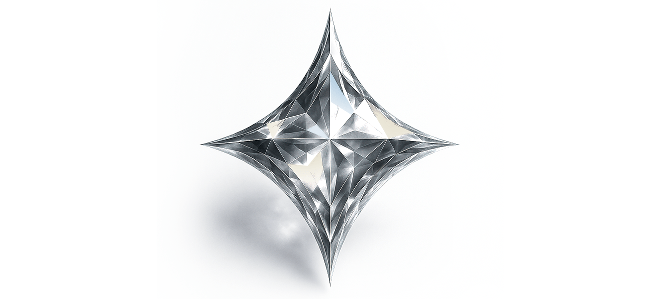 WHITE ZIRCON - ARTSY SILVER